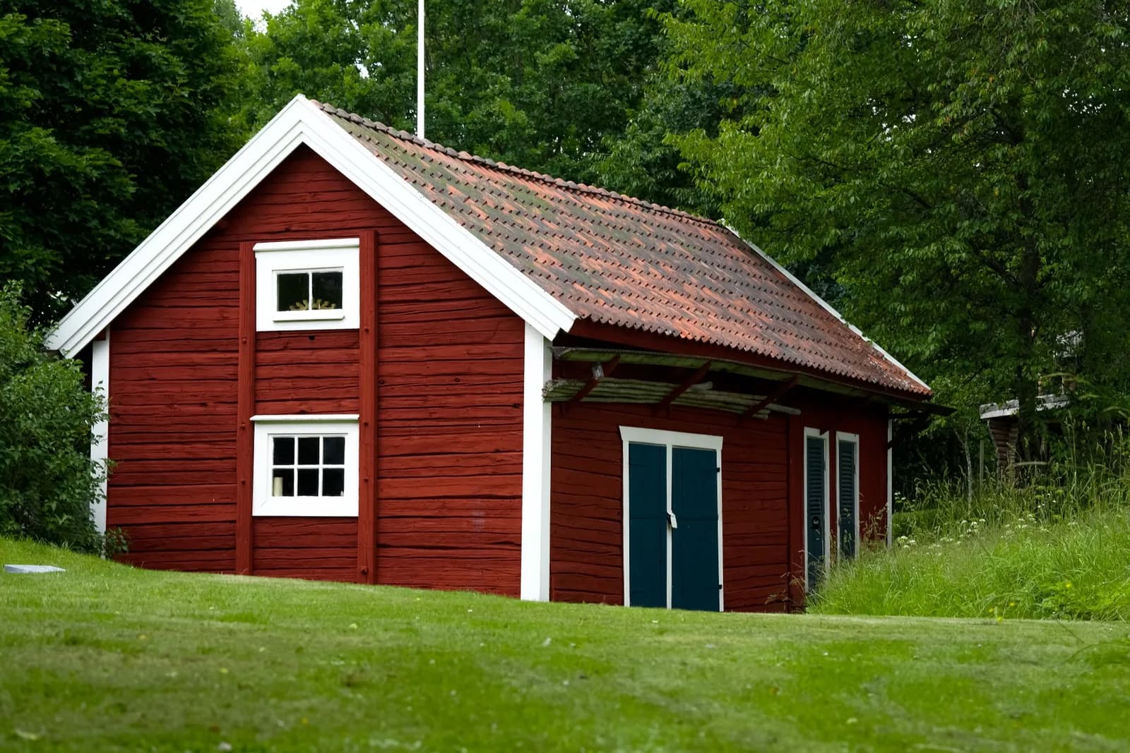 Exterior finished