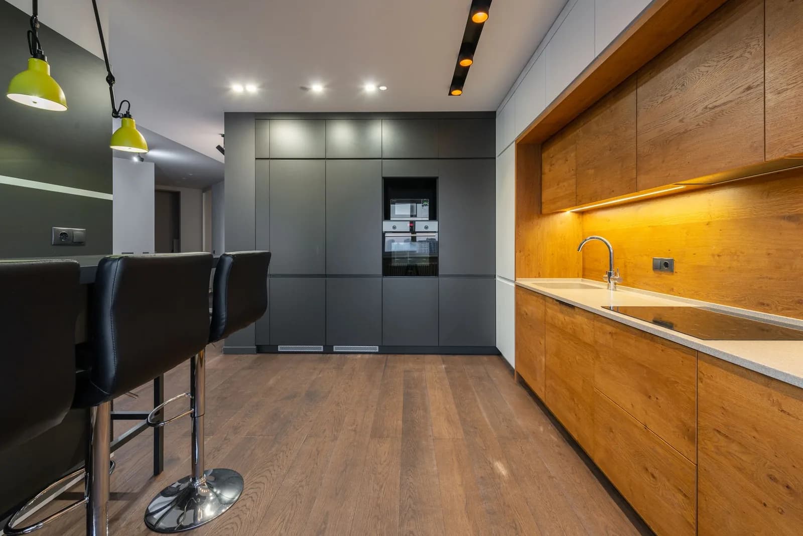 Kitchens that open up